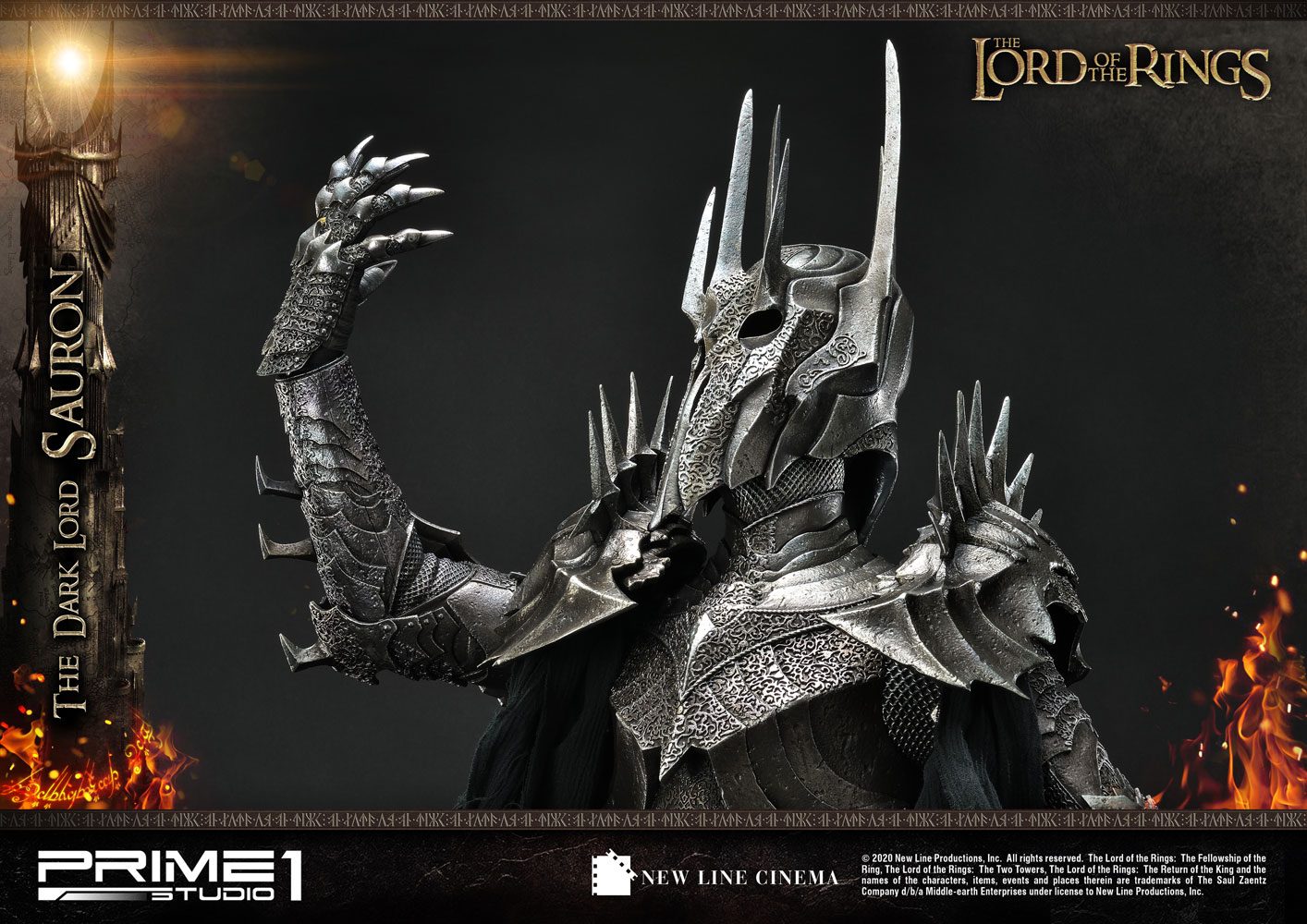 PRIME 1 STUDIOS - The Lord of the Rings - The Dark Lord Sauron 1/4