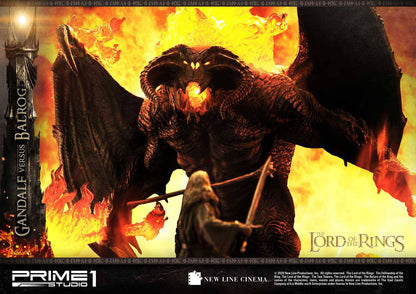 PRIME 1 STUDIOS - The Lord of the Rings - Statue Gandalf Vs. Balrog EXCLUSIVE