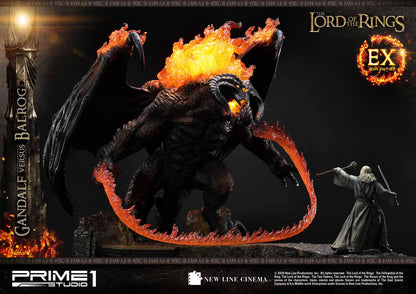 PRIME 1 STUDIOS - The Lord of the Rings - Statue Gandalf Vs. Balrog EXCLUSIVE