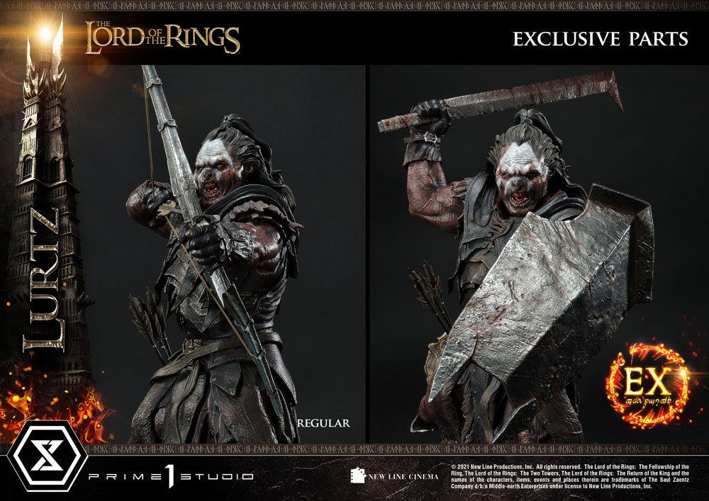 PRIME 1 STUDIOS - The Lord of the Rings - Statue 1:4 Lurtz EXCLUSIVE