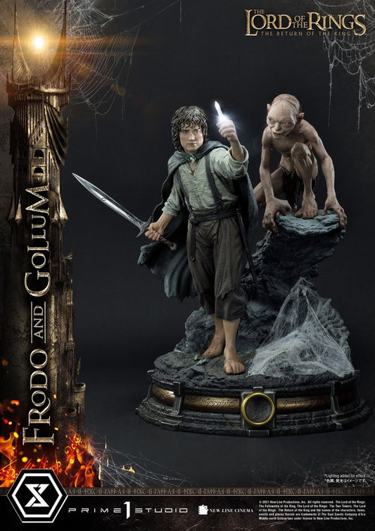 PRIME 1 STUDIOS - The Lord of the Rings - Statue 1:4 Frodo & Gollum Bonus Ver