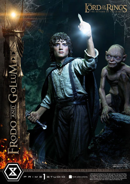 PRIME 1 - Lord of the Rings Statue 1/4 Frodo & Gollum Bonus Version