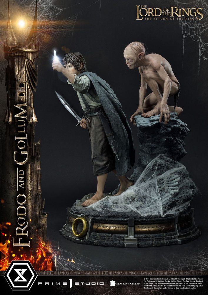 PRIME 1 - Lord of the Rings Statue 1/4 Frodo & Gollum Bonus Version