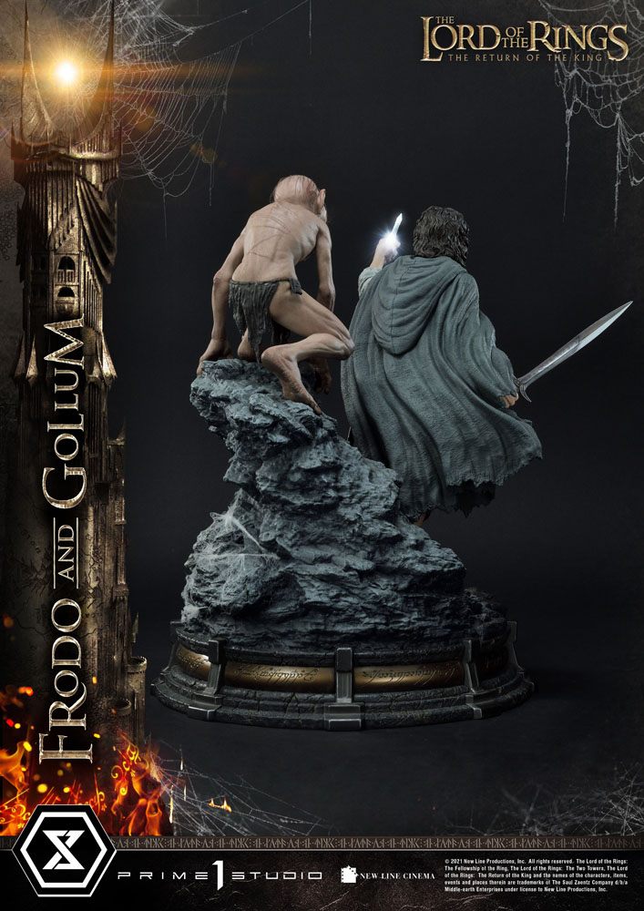 PRIME 1 - Lord of the Rings Statue 1/4 Frodo & Gollum Bonus Version