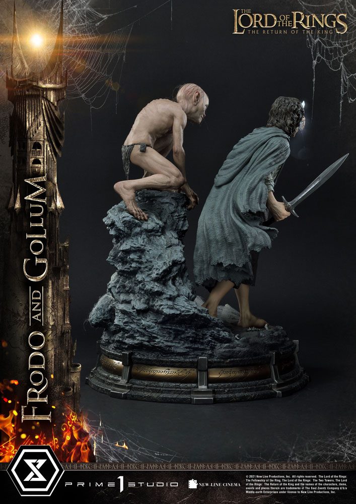 PRIME 1 - Lord of the Rings Statue 1/4 Frodo & Gollum Bonus Version