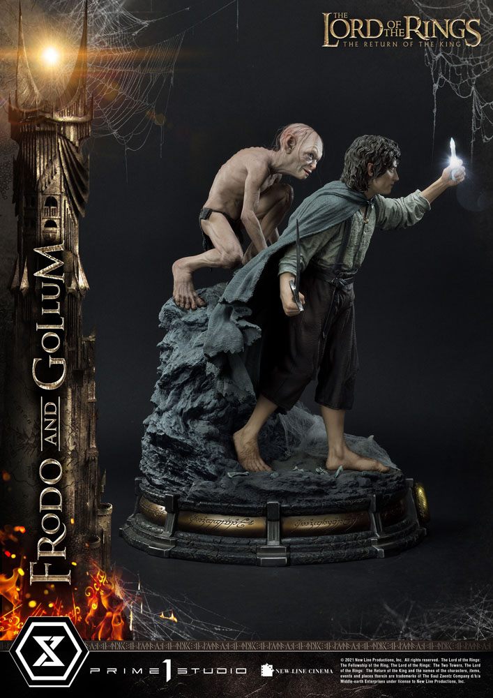 PRIME 1 - Lord of the Rings Statue 1/4 Frodo & Gollum Bonus Version