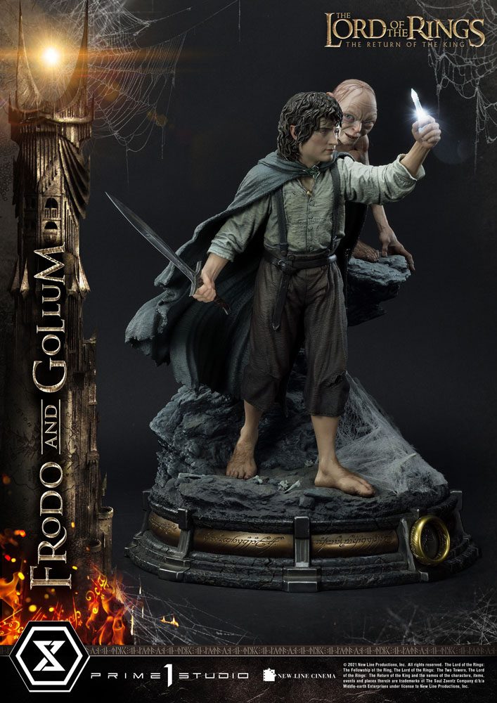 PRIME 1 - Lord of the Rings Statue 1/4 Frodo & Gollum Bonus Version