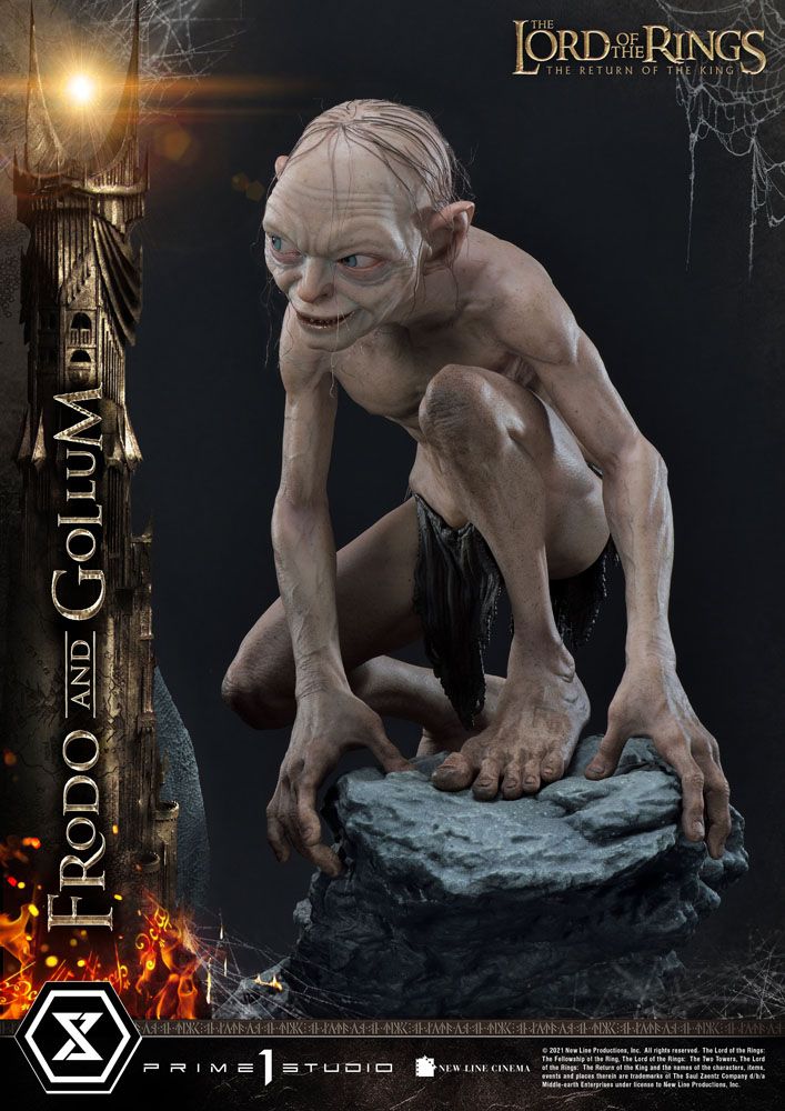 PRIME 1 - Lord of the Rings Statue 1/4 Frodo & Gollum Bonus Version