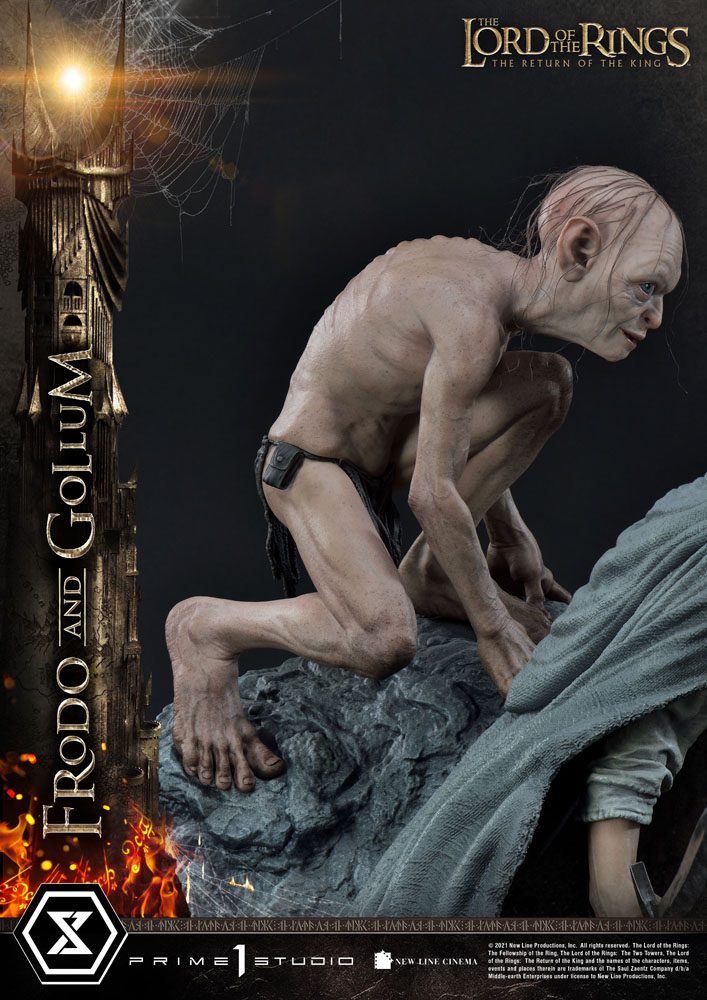 PRIME 1 - Lord of the Rings Statue 1/4 Frodo & Gollum Bonus Version