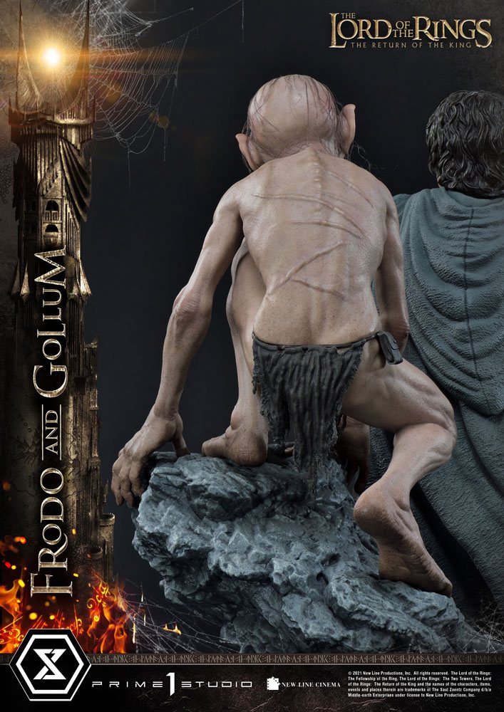 PRIME 1 - Lord of the Rings Statue 1/4 Frodo & Gollum Bonus Version