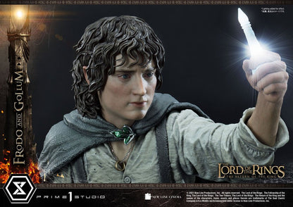 PRIME 1 - Lord of the Rings Statue 1/4 Frodo & Gollum Bonus Version