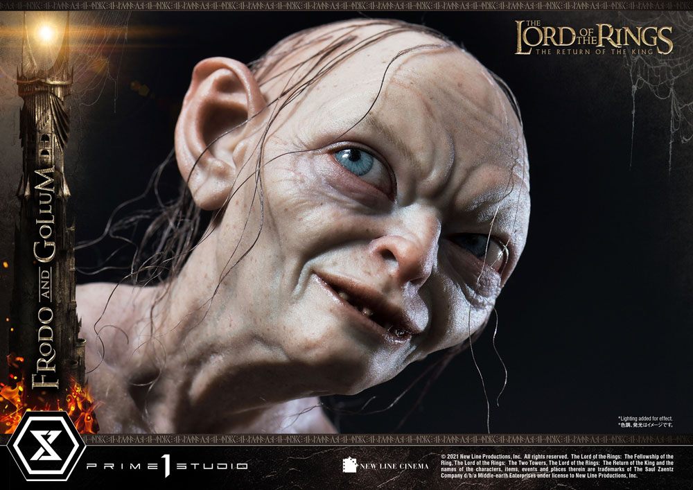 PRIME 1 - Lord of the Rings Statue 1/4 Frodo & Gollum Bonus Version