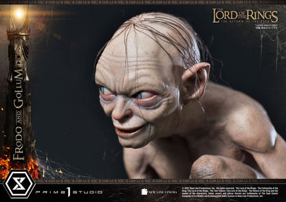 PRIME 1 - Lord of the Rings Statue 1/4 Frodo & Gollum Bonus Version