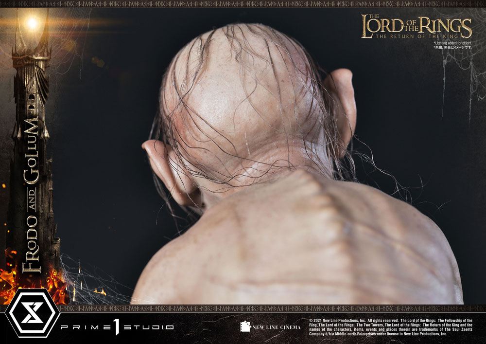 PRIME 1 - Lord of the Rings Statue 1/4 Frodo & Gollum Bonus Version