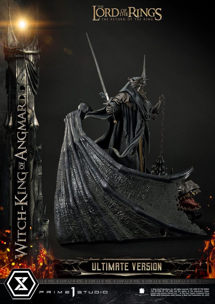 PRIME 1 STUDIO - Lord of the Rings Statue 1/4 The Witch King of Angmar Ultimate Version 70 cm