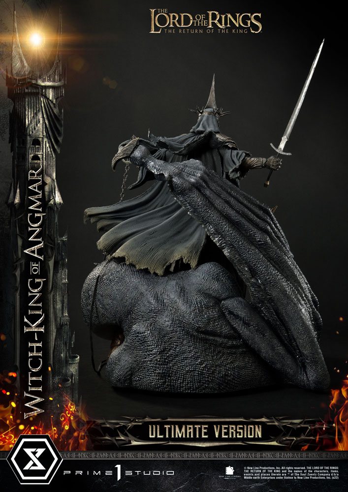 PRIME 1 STUDIO - Lord of the Rings Statue 1/4 The Witch King of Angmar Ultimate Version 70 cm