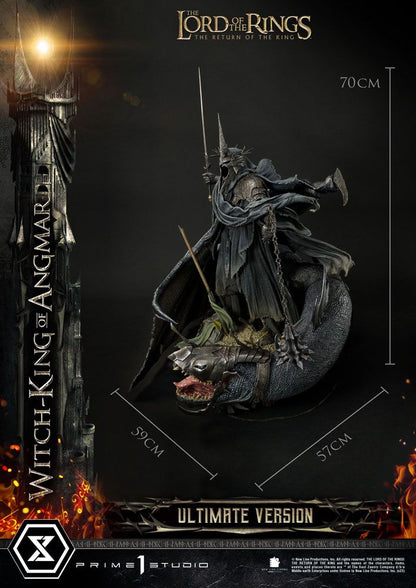 PRIME 1 STUDIO - Lord of the Rings Statue 1/4 The Witch King of Angmar Ultimate Version 70 cm