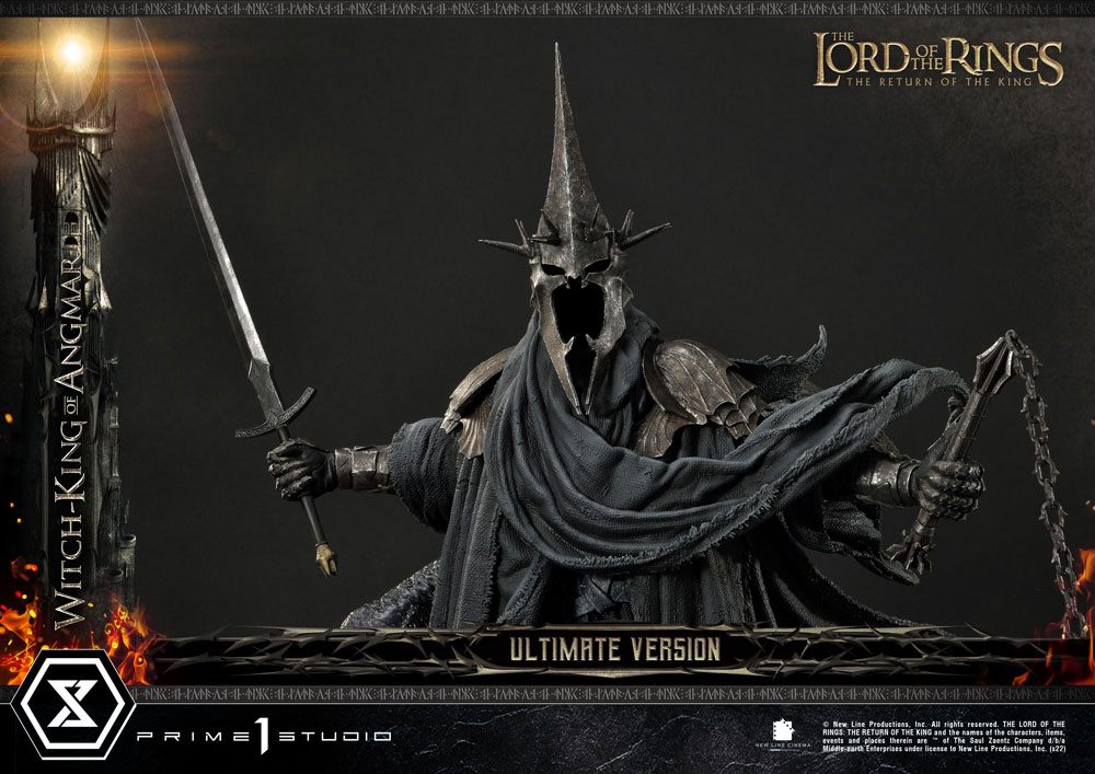 PRIME 1 STUDIO - Lord of the Rings Statue 1/4 The Witch King of Angmar Ultimate Version 70 cm