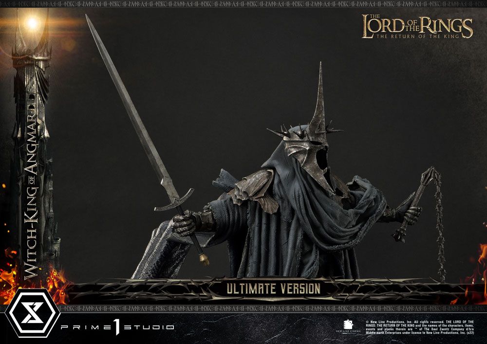 PRIME 1 STUDIO - Lord of the Rings Statue 1/4 The Witch King of Angmar Ultimate Version 70 cm