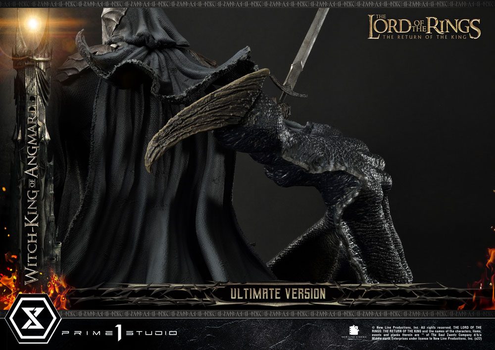 PRIME 1 STUDIO - Lord of the Rings Statue 1/4 The Witch King of Angmar Ultimate Version 70 cm