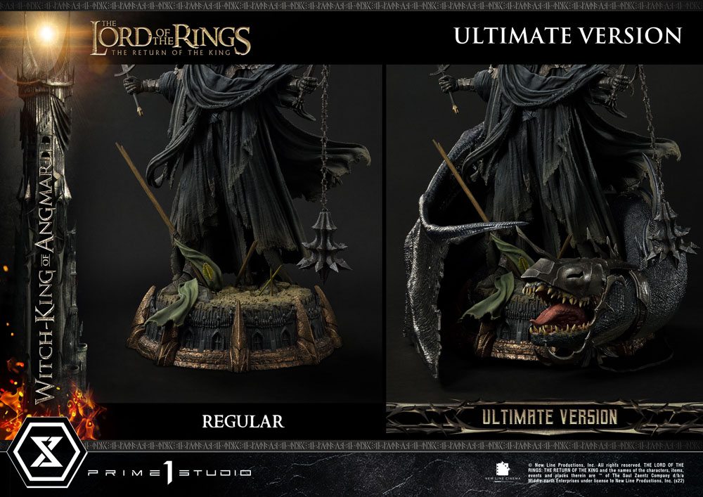 PRIME 1 STUDIO - Lord of the Rings Statue 1/4 The Witch King of Angmar Ultimate Version 70 cm