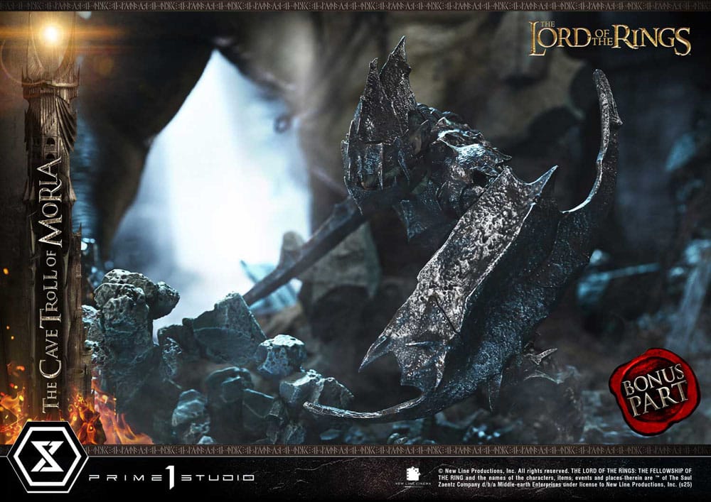 PRIME 1 - The Lord of the Rings Premium Masterline Series Statue 1/6 Cave Troll of Moria Bonus Version