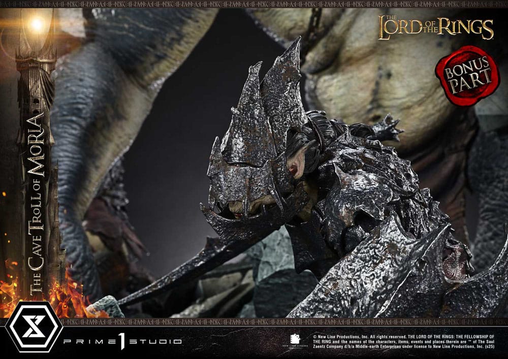 PRIME 1 - The Lord of the Rings Premium Masterline Series Statue 1/6 Cave Troll of Moria Bonus Version