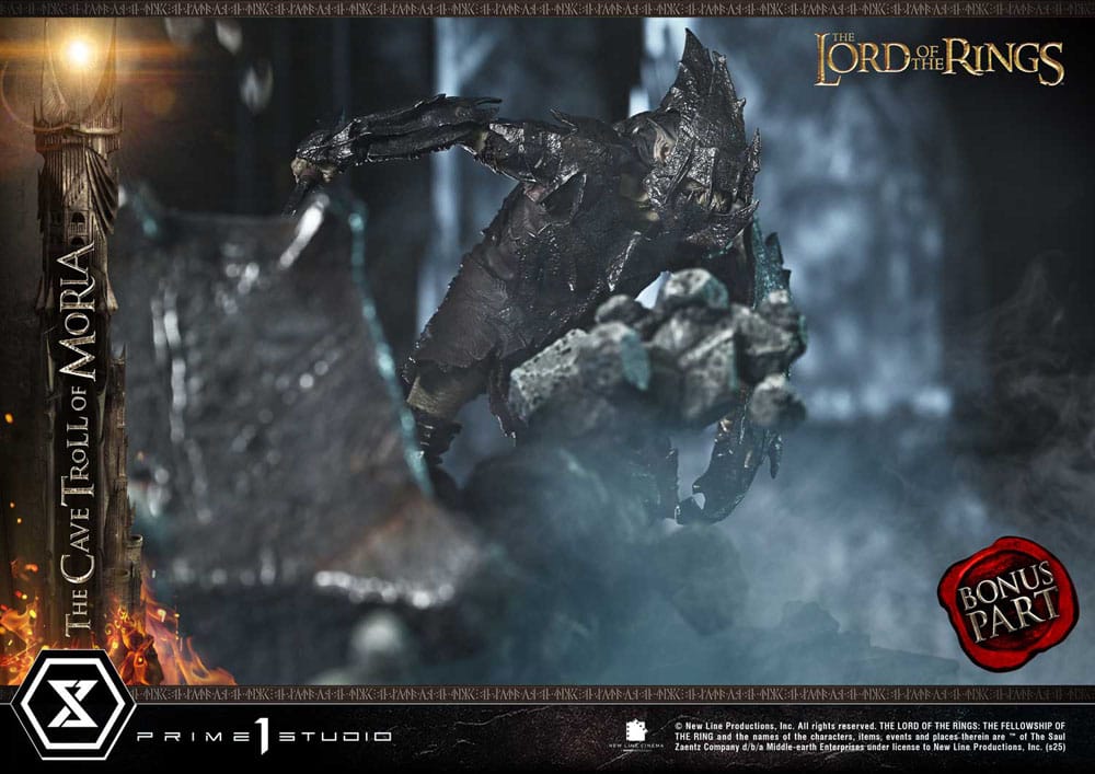 PRIME 1 - The Lord of the Rings Premium Masterline Series Statue 1/6 Cave Troll of Moria Bonus Version