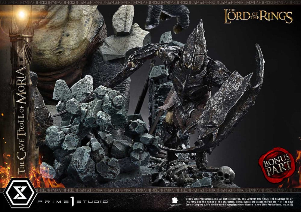 PRIME 1 - The Lord of the Rings Premium Masterline Series Statue 1/6 Cave Troll of Moria Bonus Version