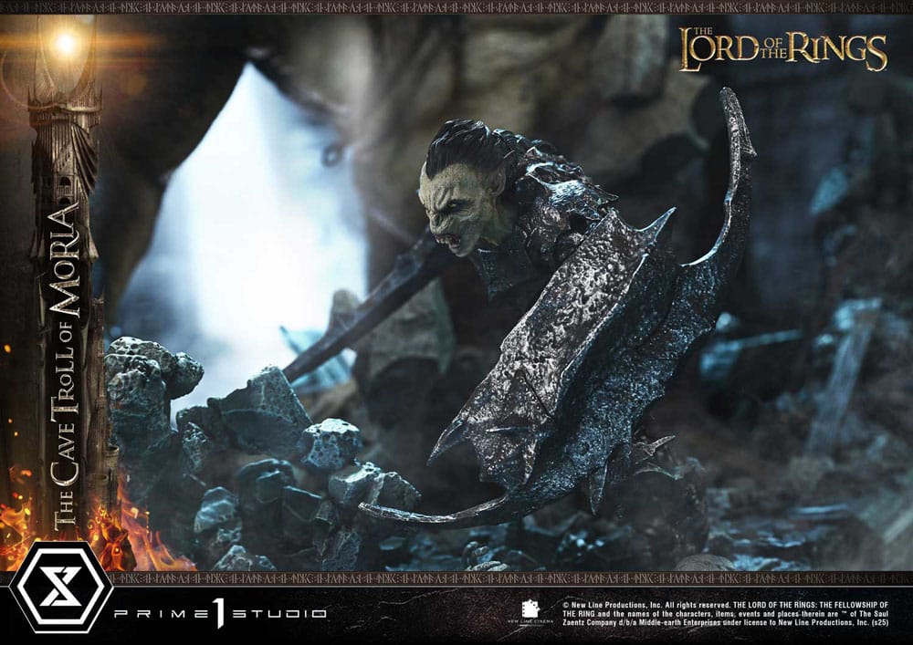 PRIME 1 - The Lord of the Rings Premium Masterline Series Statue 1/6 Cave Troll of Moria Bonus Version