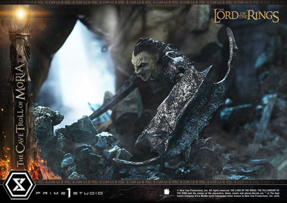 PRIME 1 - The Lord of the Rings Premium Masterline Series Statue 1/6 Cave Troll of Moria Bonus Version