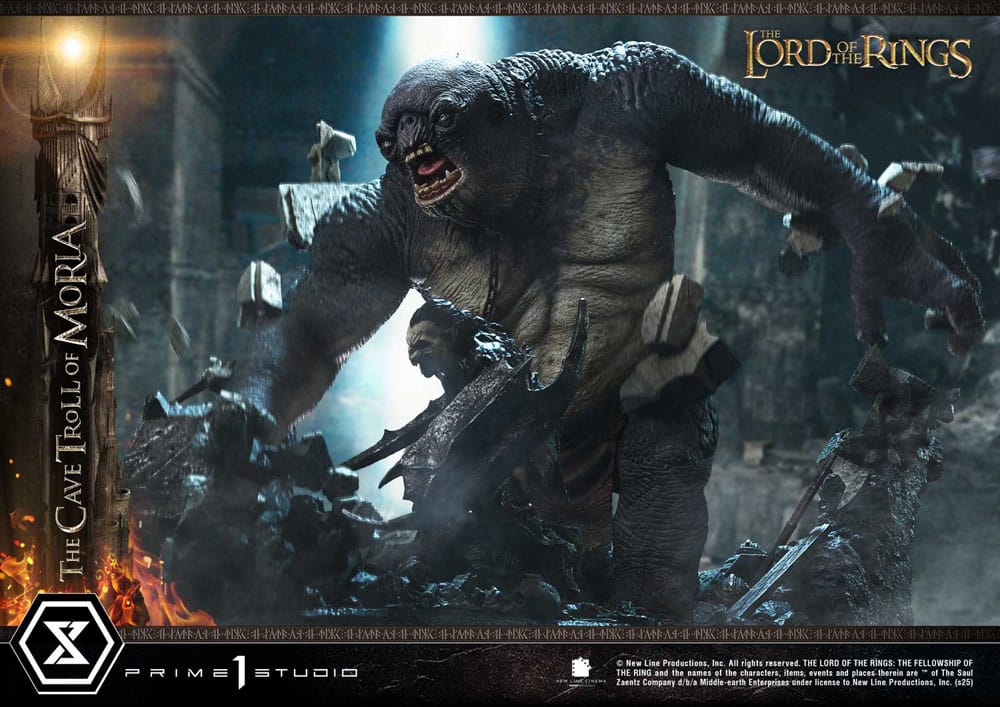PRIME 1 - The Lord of the Rings Premium Masterline Series Statue 1/6 Cave Troll of Moria Bonus Version