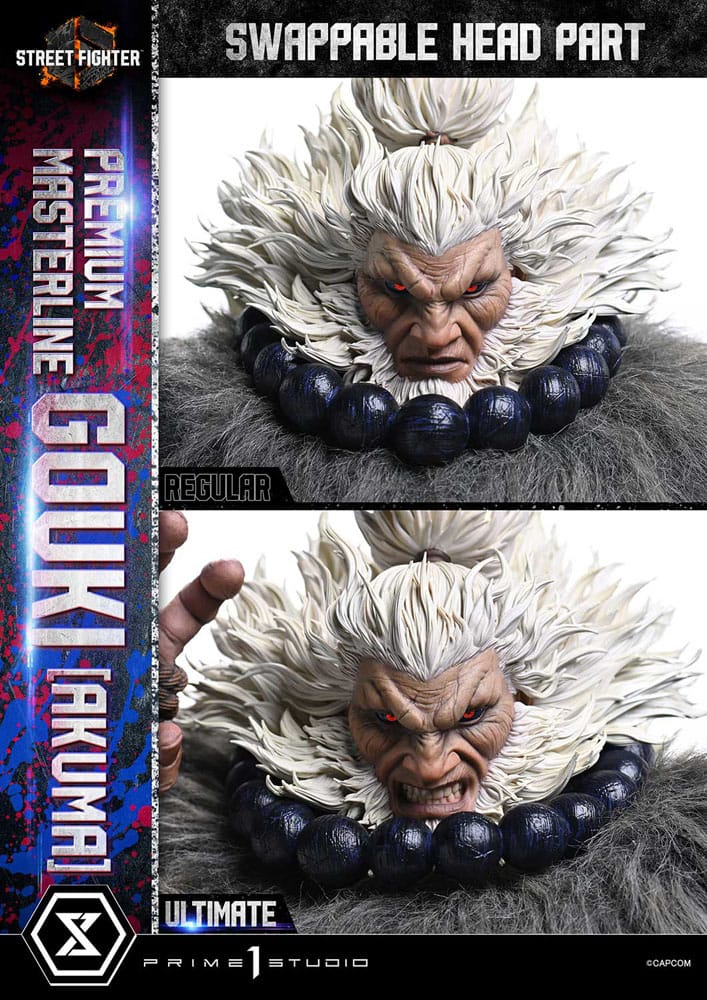 PRIME 1 - Street Fighter 6 Premium Masterline Series Statue 1/4 Akuma Ultimate Bonus Version