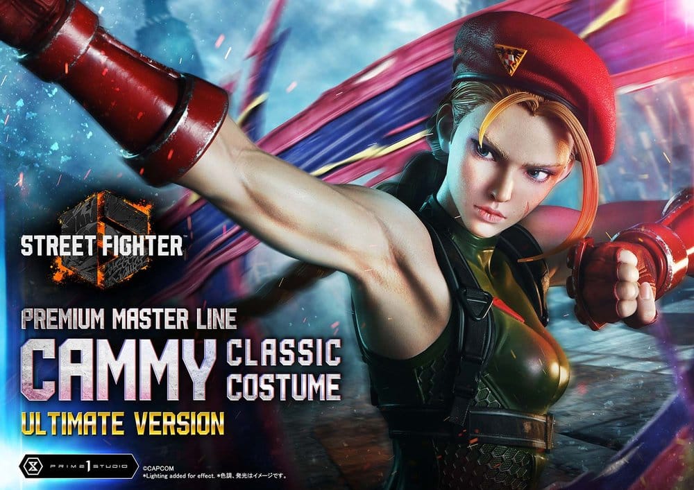 PRIME 1 - Street Fighter 6 Premium Masterline Statue 1/4 Cammy Classic Costume Ultimate Bonus Version
