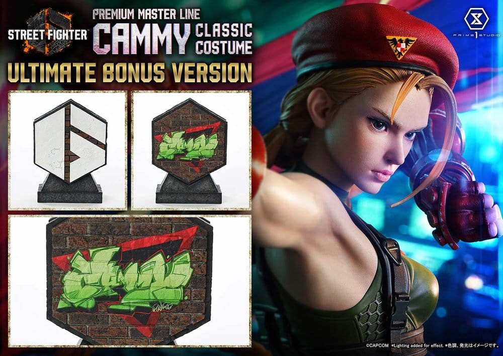 PRIME 1 - Street Fighter 6 Premium Masterline Statue 1/4 Cammy Classic Costume Ultimate Bonus Version