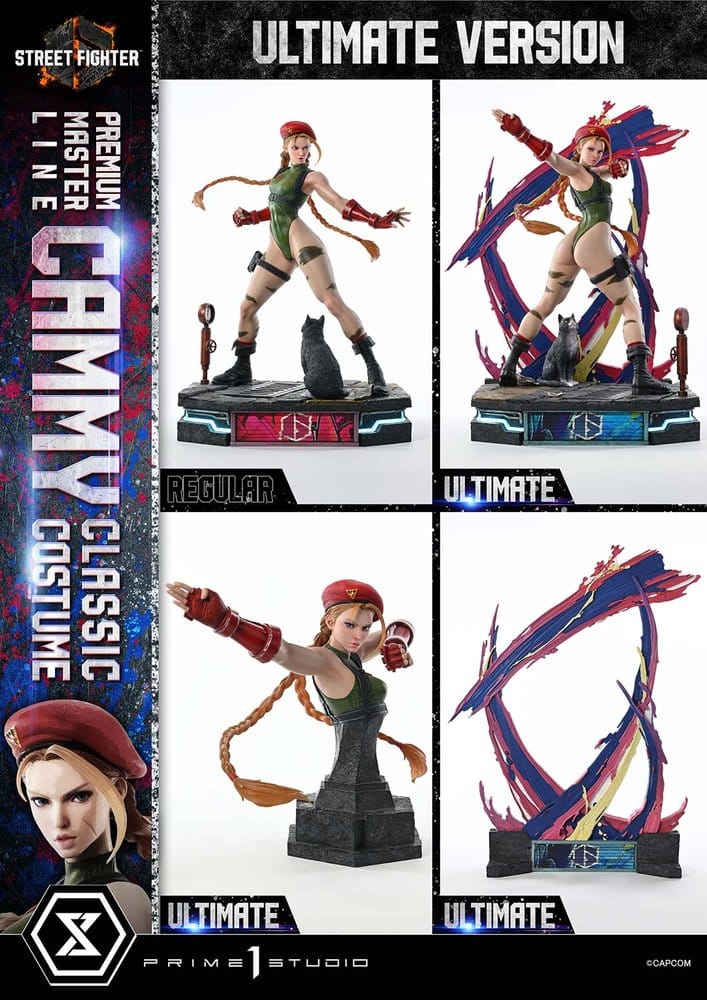 PRIME 1 - Street Fighter 6 Premium Masterline Statue 1/4 Cammy Classic Costume Ultimate Bonus Version