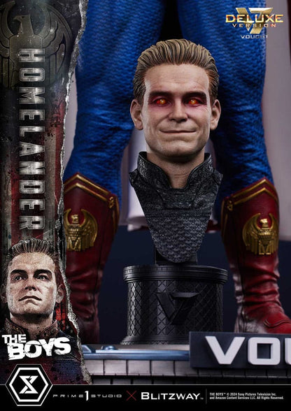 PRIME 1 STUDIO - The Boys Premium Masterline Series Statue 1/4 Homelander Deluxe Version