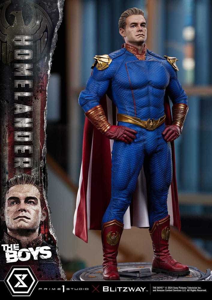 PRIME 1 STUDIO - The Boys Premium Masterline Series Statue 1/4 Homelander Deluxe Version