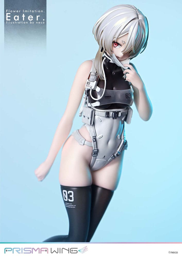 PRIME 1 - Flower Imitation Prisma Wing PVC Statue 1/7 Eater Illustration by neco