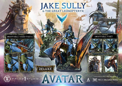 PRIME 1 - Avatar (Film) Real Elite Masterline Series Statue 1/4 Jake Sully & The Great Leonopteryx Deluxe Bonus Ver