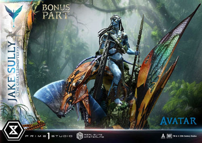 PRIME 1 - Avatar (Film) Real Elite Masterline Series Statue 1/4 Jake Sully & The Great Leonopteryx Deluxe Bonus Ver
