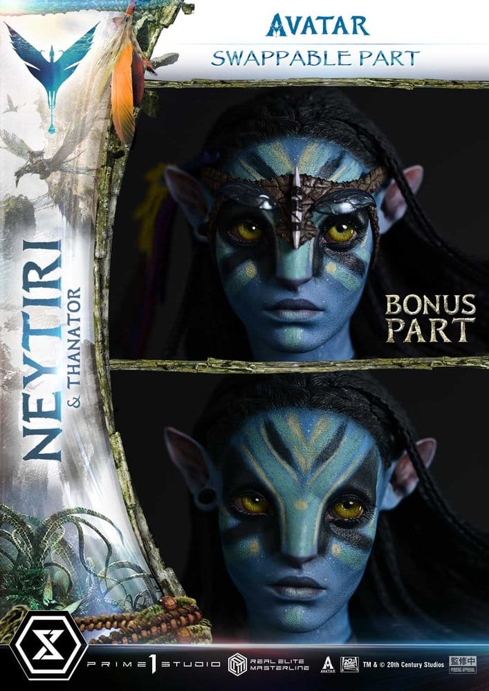 PRIME 1 - Avatar (Film) Real Elite Masterline Series Statue 1/4 Neytiri & Thanator Deluxe Bonus Version