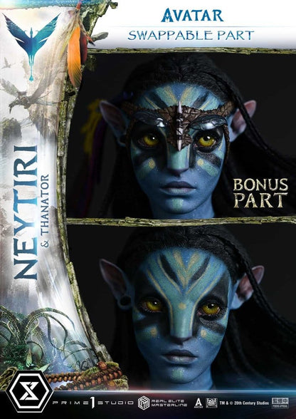 PRIME 1 - Avatar (Film) Real Elite Masterline Series Statue 1/4 Neytiri & Thanator Deluxe Bonus Version