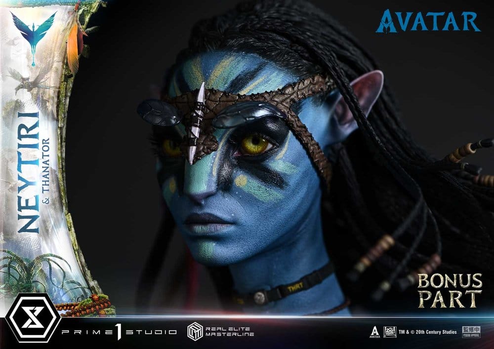 PRIME 1 - Avatar (Film) Real Elite Masterline Series Statue 1/4 Neytiri & Thanator Deluxe Bonus Version