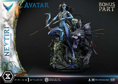 PRIME 1 - Avatar (Film) Real Elite Masterline Series Statue 1/4 Neytiri & Thanator Deluxe Bonus Version
