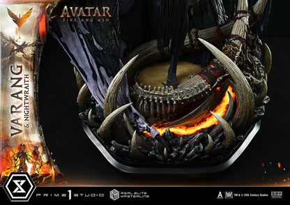 PRIME 1 - Avatar: Fire and Ash (Film) Real Elite Masterline Series Statue 1/4 Varang & Nightwraith Avatar Legacy Collection Bonus Version