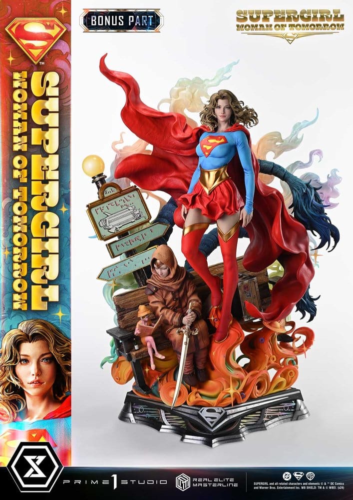 PRIME 1 - DC Comics Real Elite Masterline Series Statue 1/4 Supergirl Woman of Tomorrow Bonus Version
