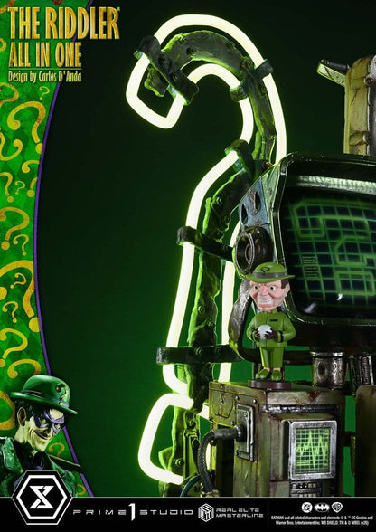 PRIME 1 - DC Comics Real Elite Masterline Series Statue 1/3 The Riddler All In One (Design by Carlos D'Anda) DX Bonus Version