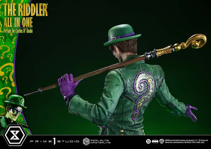 PRIME 1 - DC Comics Real Elite Masterline Series Statue 1/3 The Riddler All In One (Design by Carlos D'Anda) DX Bonus Version