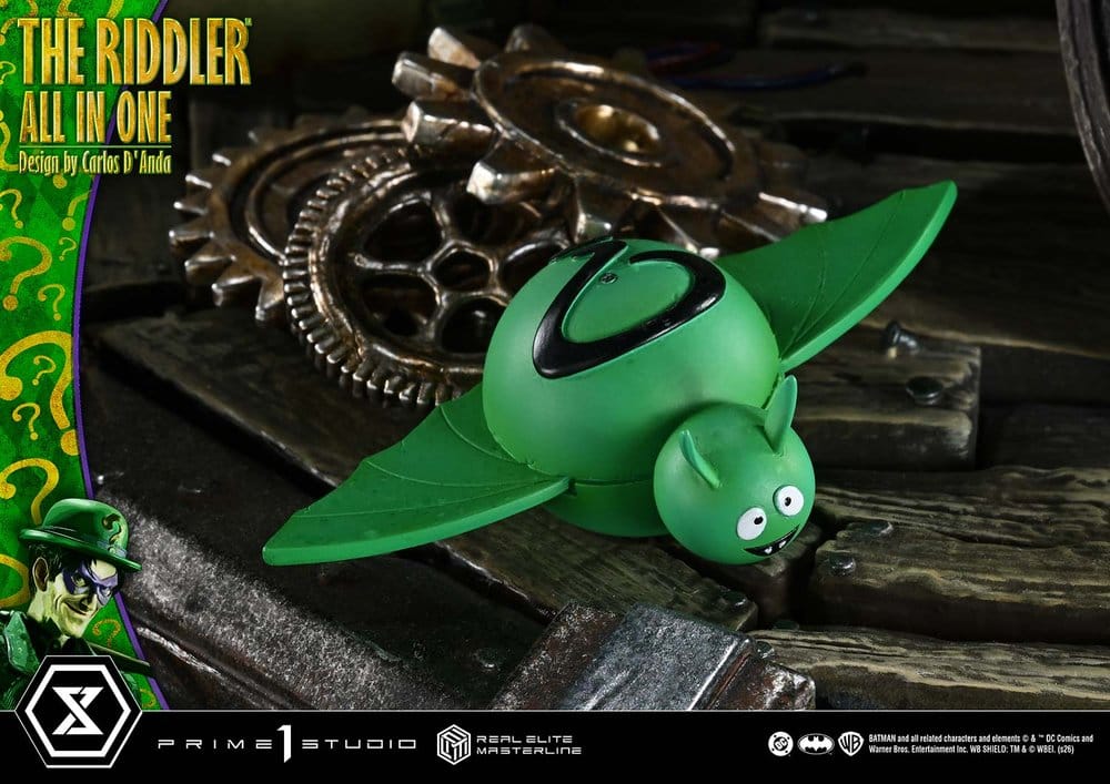 PRIME 1 - DC Comics Real Elite Masterline Series Statue 1/3 The Riddler All In One (Design by Carlos D'Anda) DX Bonus Version